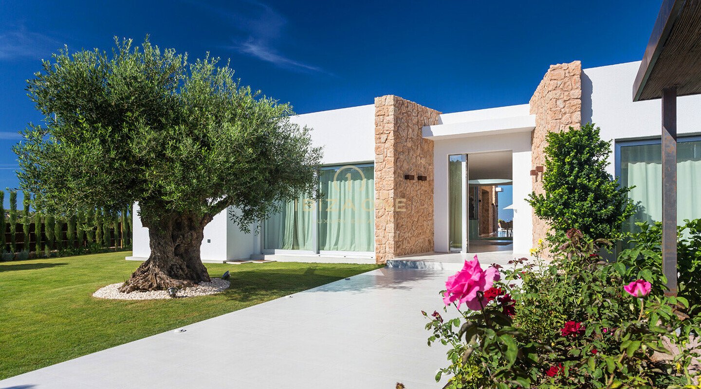 Exclusiva villa de lujo de nueva construcción en Cala Conte 33 en venta, Ibiza - Exclusiva villa de lujo de nueva construcción en Cala Conte 33 en alquiler, Ibiza