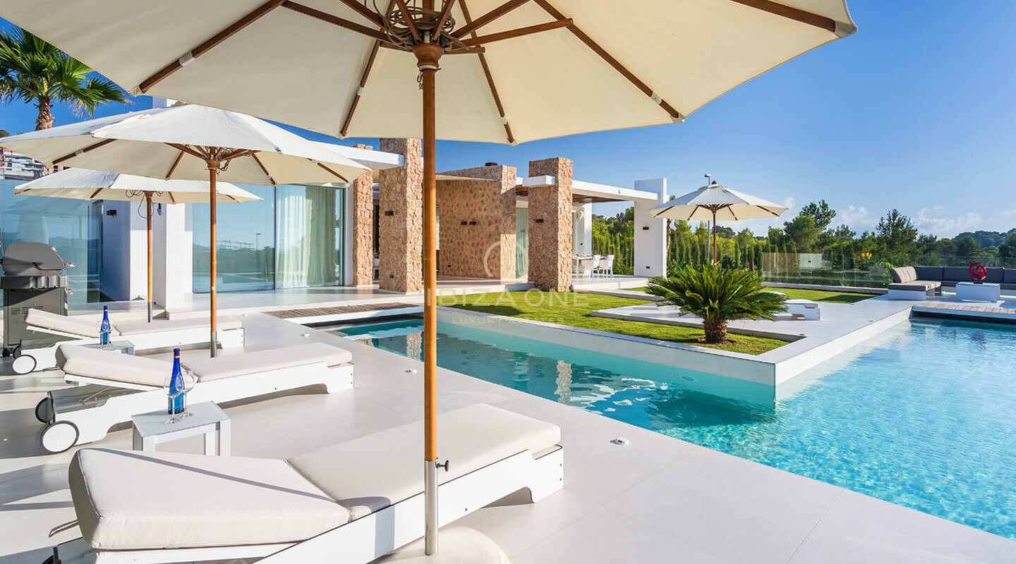 Exclusive luxury newly built villa in Cala Conte 33 for sale, Ibiza - Exclusive luxury newly built villa in Cala Conte 33 for rent, Ibiza