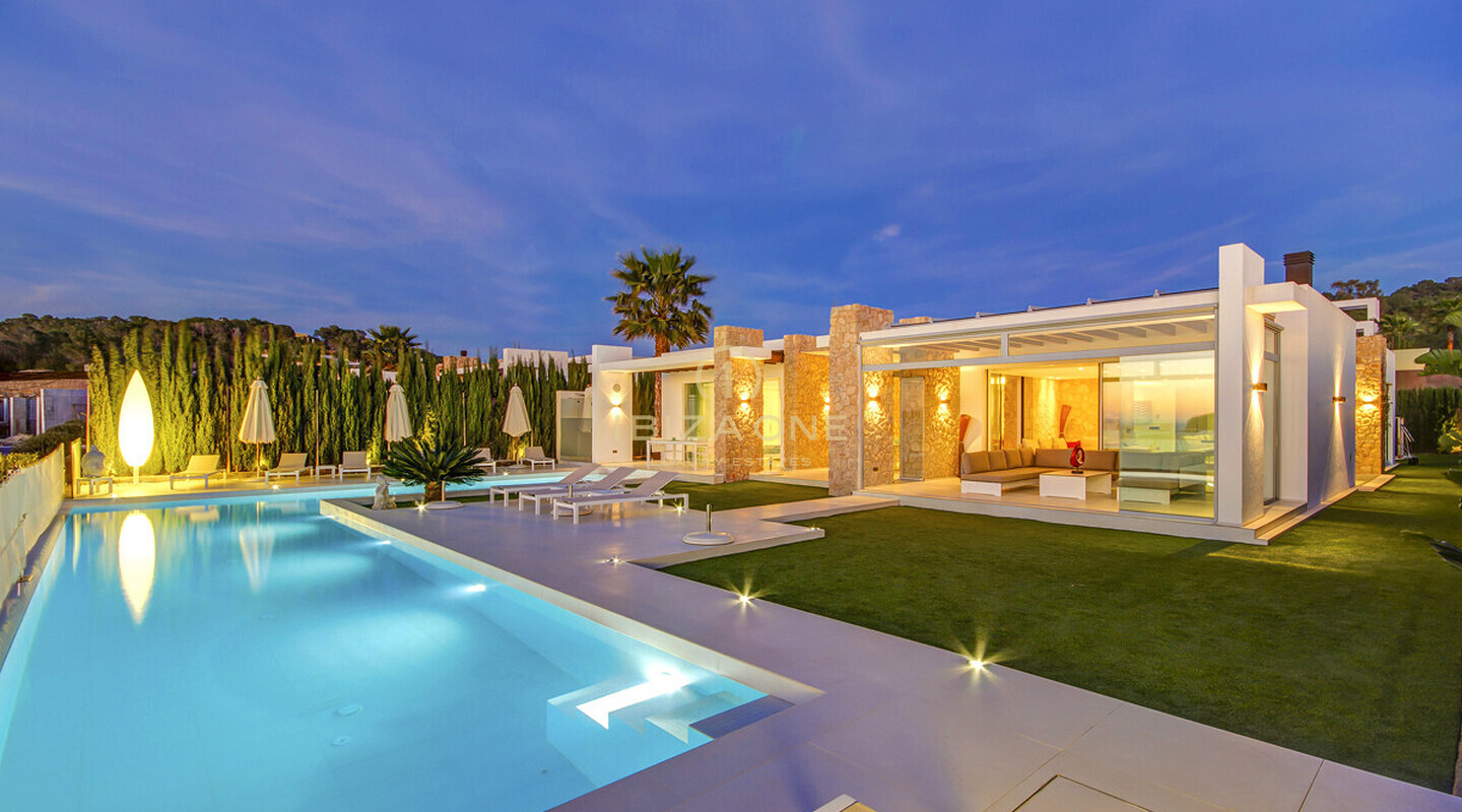 Exclusive luxury newly built villa in Cala Conte 33 for sale, Ibiza - Exclusive luxury newly built villa in Cala Conte 33 for rent, Ibiza
