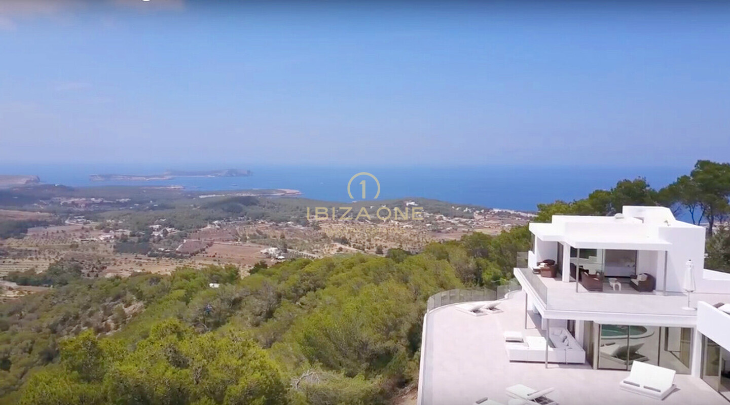 Luxuriöse Villa auf Ibiza mit dem besten Blick auf das Meer, die Sonnenuntergänge auf einem der höchsten Punkte der Insel zu verkaufen, Ibiza - Luxuriöse Villa auf Ibiza mit dem besten Blick auf das Meer, die Sonnenuntergänge auf einem der höchsten Punkte der Insel zu vermieten, Ibiza