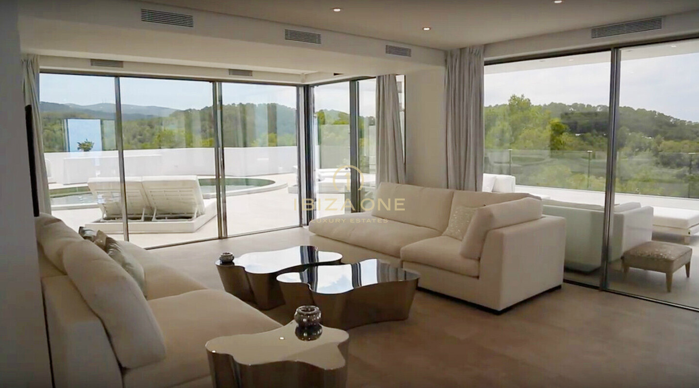 Luxurious villa in Ibiza with the best view of the sea, the sunsets on one of the highest points of the island for sale, Ibiza - Luxurious villa in Ibiza with the best view of the sea, the sunsets on one of the highest points of the island for rent, Ibiza