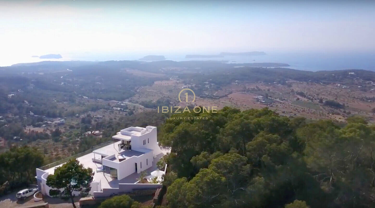 Lujosa villa en Ibiza con la mejor vista al mar, las puestas de sol en uno de los puntos más altos de la isla en venta, Ibiza - Lujosa villa en Ibiza con la mejor vista al mar, las puestas de sol en uno de los puntos más altos de la isla en alquiler, Ibiza