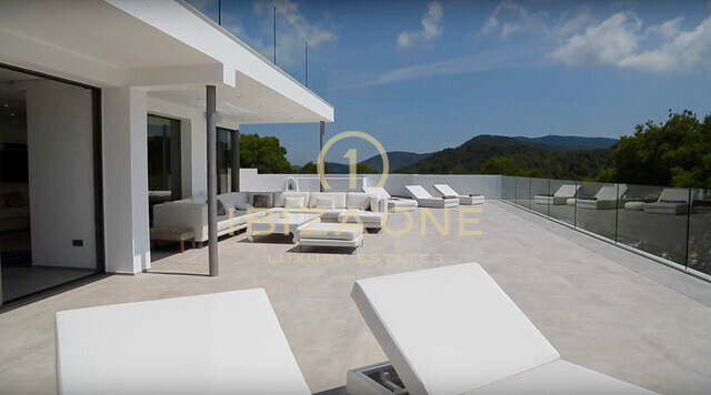 Lujosa villa en Ibiza con la mejor vista al mar, las puestas de sol en uno de los puntos más altos de la isla en venta, Ibiza - Lujosa villa en Ibiza con la mejor vista al mar, las puestas de sol en uno de los puntos más altos de la isla en alquiler, Ibiza