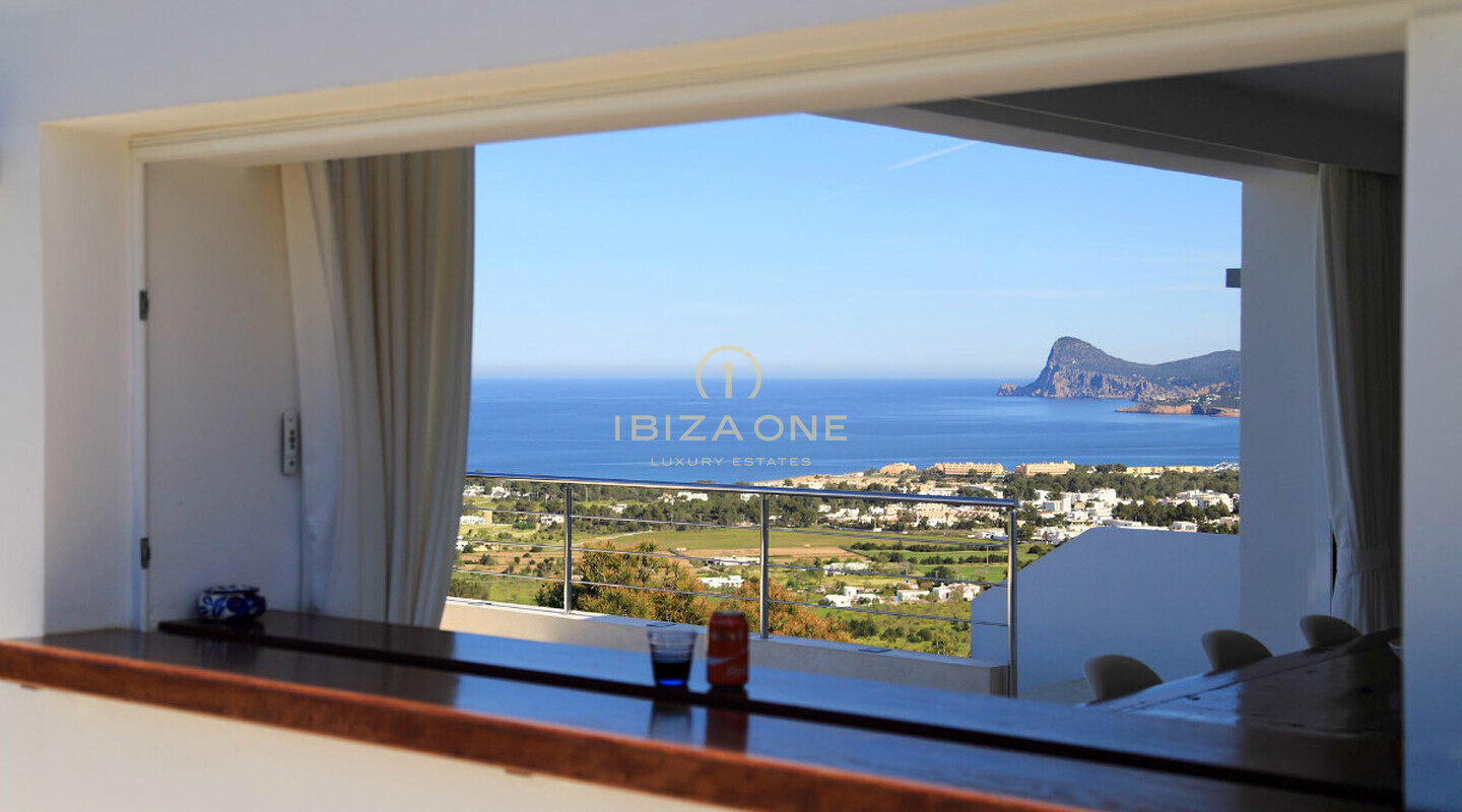 Belle villa vue mer à vendre, Ibiza - Belle villa vue mer à louer, Ibiza