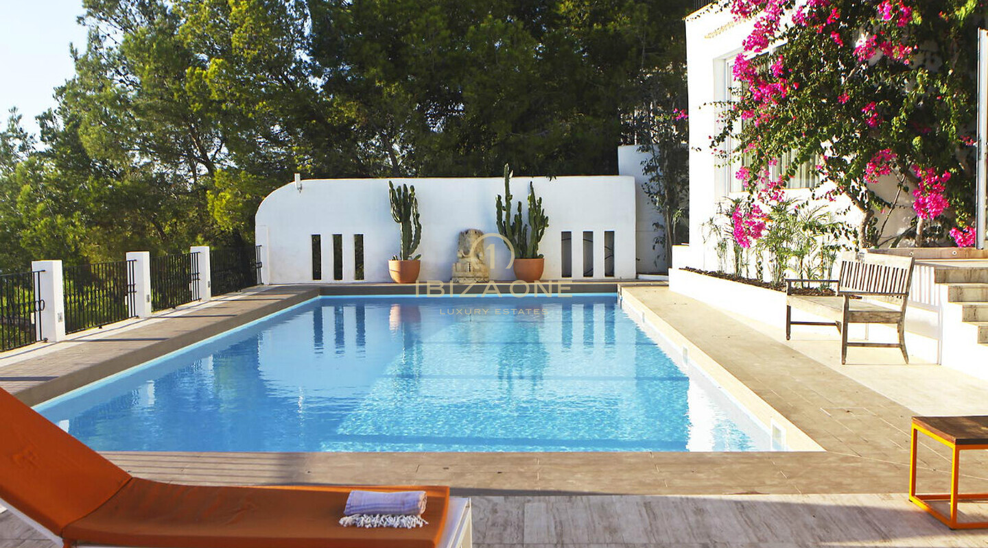 Mediterrane Villa mit 180º-Blick auf das Meer, die Inseln Conejeras, S'Esparta und Cala Salada zu verkaufen, Ibiza - Mediterrane Villa mit 180º-Blick auf das Meer, die Inseln Conejeras, S'Esparta und Cala Salada zu vermieten, Ibiza