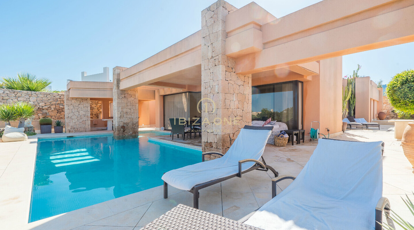Villa aan de eerste lijn van de zee met het hele jaar door zonsondergang te koop, Ibiza - Villa aan de eerste lijn van de zee met het hele jaar door zonsondergang te huur, Ibiza
