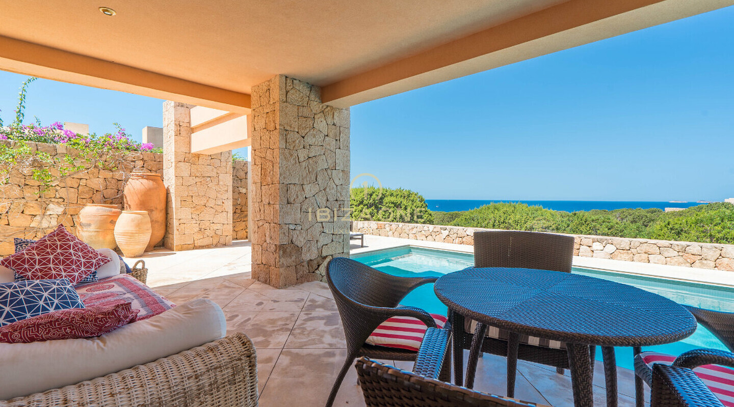 Villa aan de eerste lijn van de zee met het hele jaar door zonsondergang te koop, Ibiza - Villa aan de eerste lijn van de zee met het hele jaar door zonsondergang te huur, Ibiza