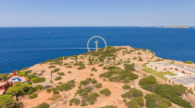 First sea line villa with year-round sunset for sale, Ibiza - First sea line villa with year-round sunset for rent, Ibiza