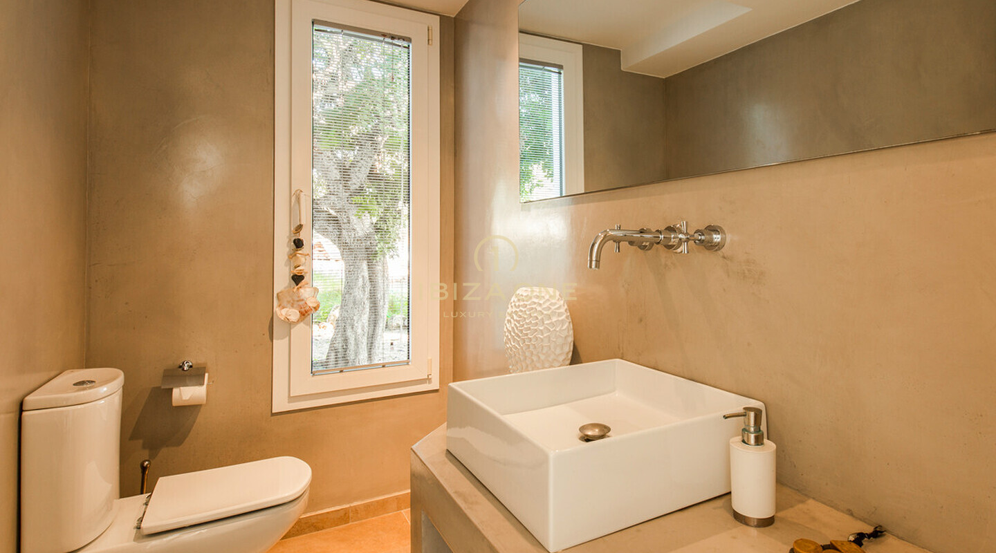 Luxury sea view villa in the Cala Jondal for rent, Ibiza