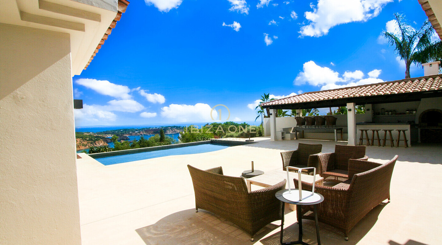 Luxe villa met prachtig zeezicht te koop in Es Cubells / Vista Alegre en te huur, Ibiza - Luxe villa met prachtig zeezicht te koop in Es Cubells / Vista Alegre en te koop, Ibiza