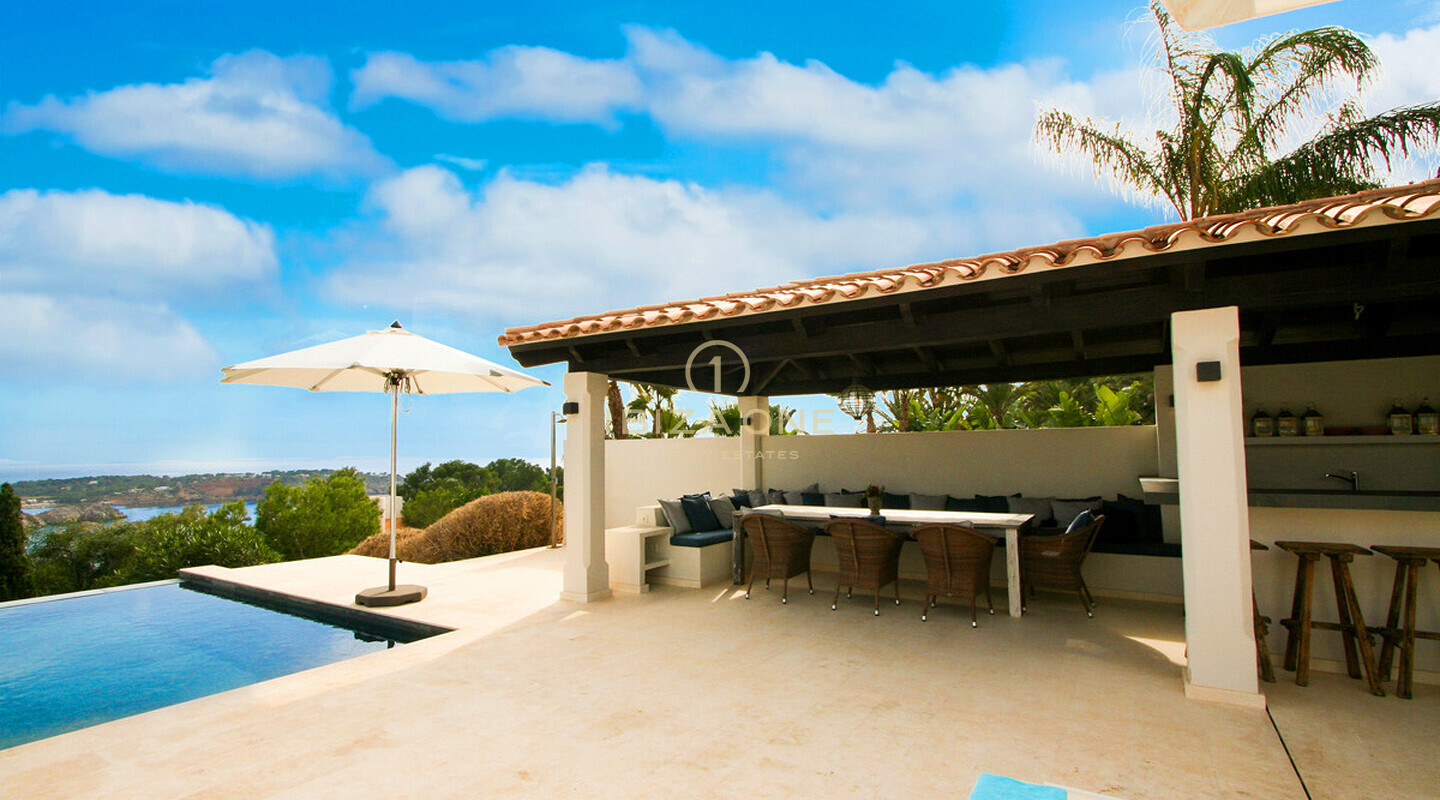 Luxe villa met prachtig zeezicht te koop in Es Cubells / Vista Alegre en te huur, Ibiza - Luxe villa met prachtig zeezicht te koop in Es Cubells / Vista Alegre en te koop, Ibiza