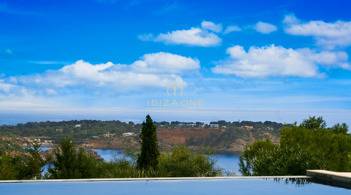 Luxury villa with very good sea views for sale in Es Cubells / Vista Alegre and for rent, Ibiza - Luxury villa with very good sea views for sale in Es Cubells / Vista Alegre and for sale, Ibiza