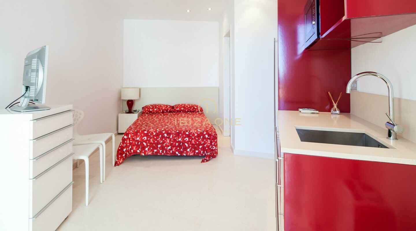 Modern and luxury villa with sea view in guarded urbanization for sale, Ibiza - Modern villa with sea view in guarded urbanization for rent, Ibiza