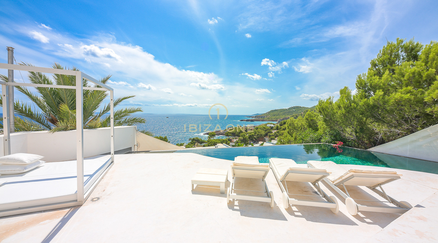 Modern luxury villa with two independent guesthouses for sale, Ibiza - Modern luxury villa with two independent guesthouses for rent, Ibiza