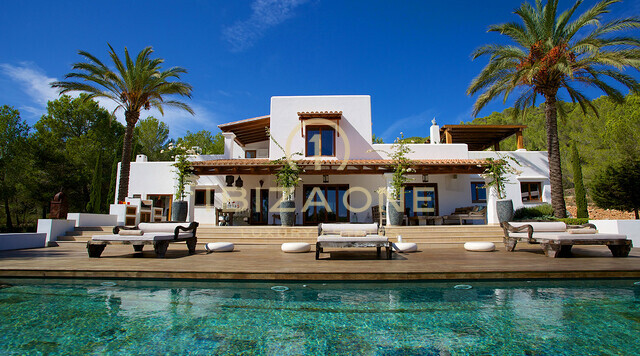 Luxurious Blakstad Finca with sea view for sale, Ibiza - Luxurious Blakstad Finca with sea view for rent, Ibiza