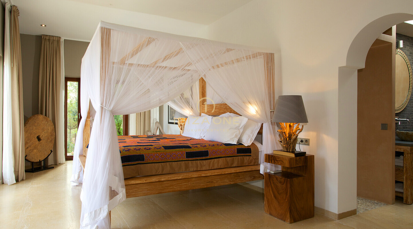 Luxurious Blakstad Finca with sea view for sale, Ibiza - Luxurious Blakstad Finca with sea view for rent, Ibiza