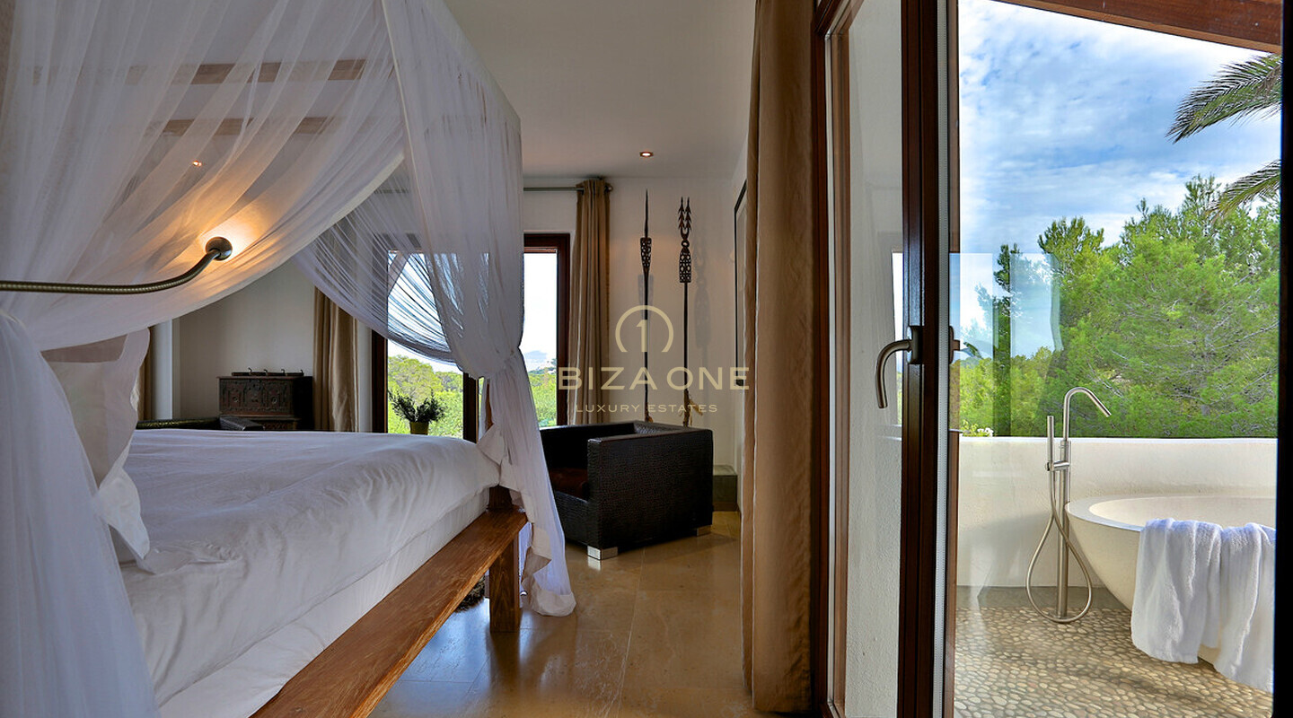 Lujosa finca Blakstad con vistas al mar en venta, Ibiza - Lujosa finca Blakstad con vistas al mar en alquiler, Ibiza