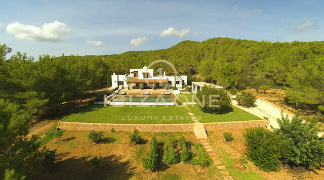 Luxurious Blakstad Finca with sea view for sale, Ibiza - Luxurious Blakstad Finca with sea view for rent, Ibiza