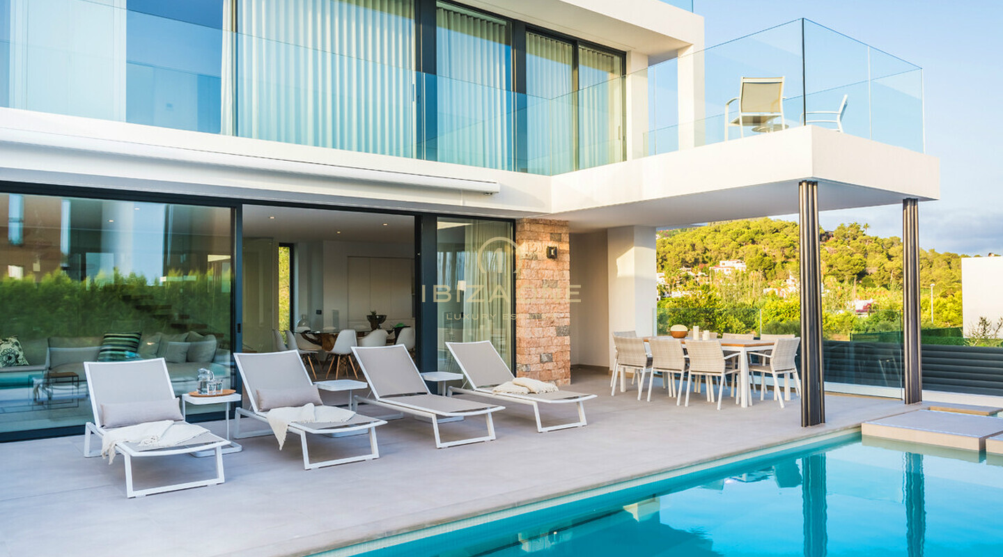 Villa de luxe moderne nouvellement construite à proximité d'Ibiza à vendre, Ibiza - Villa de luxe moderne nouvellement construite à proximité d'Ibiza à louer, Ibiza
