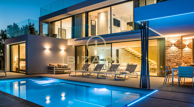 Modern newly built luxury villa close to Ibiza for sale, Ibiza - Modern newly built luxury villa close to Ibiza for rent, Ibiza