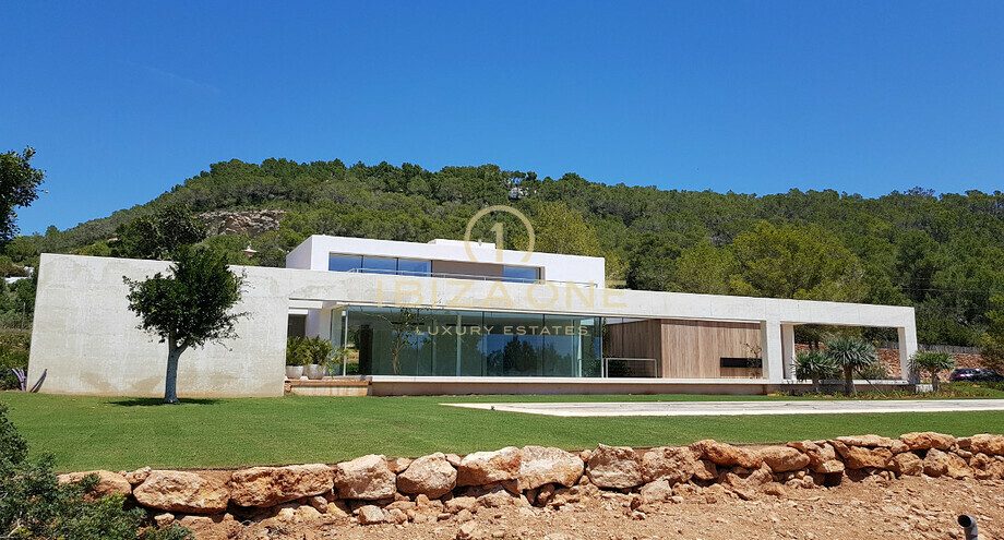 Kakadu Humaan dienblad Nieuw gebouwde luxe design villa te koop - Sant Josep - Ibiza One luxe  onroerend goed - makelaar - Luxe - villas - verkoop - huur - Blakstad -  finca - moderne