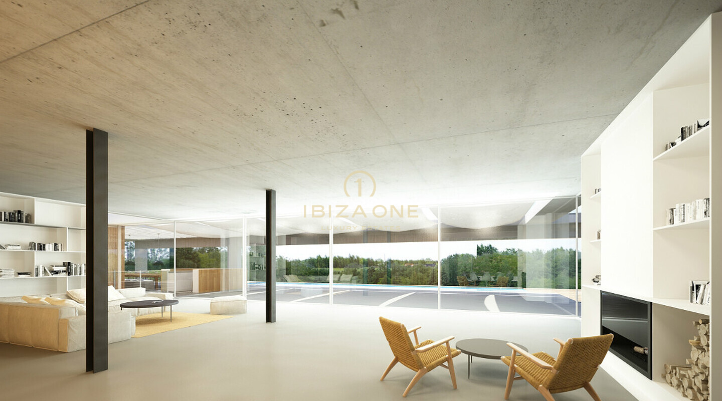 Neu gebaute Luxus-Designvilla zu verkaufen, Ibiza - Neu gebaute Luxus-Designvilla zu vermieten, Ibiza
