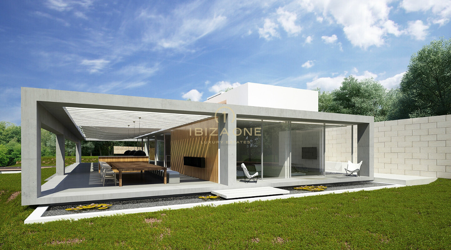 Villa de diseño de lujo de nueva construcción en venta, Ibiza - Villa de diseño de lujo de nueva construcción en alquiler, Ibiza
