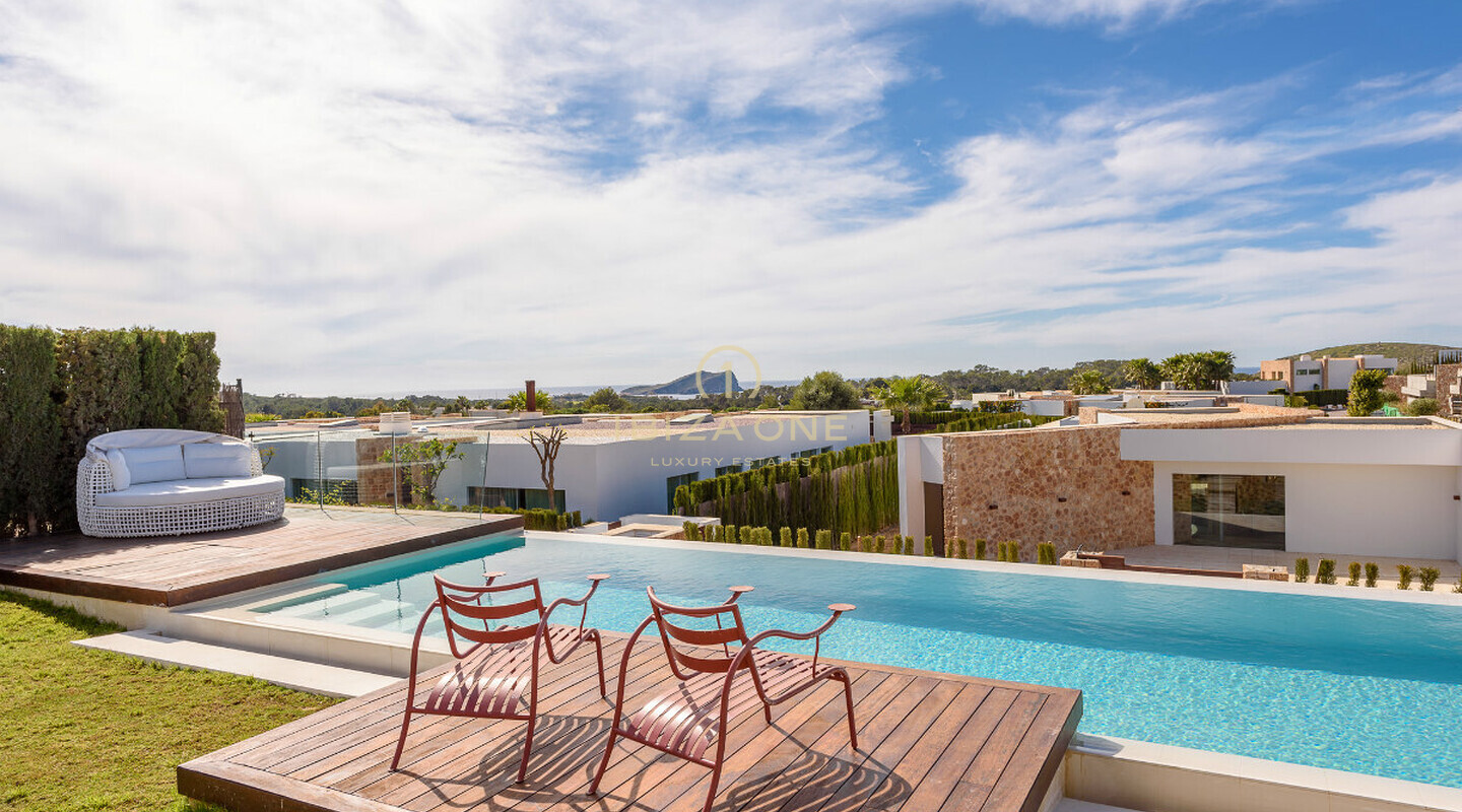 Preciosa villa de lujo cerca de la playa de Cala Comte en venta, Ibiza - Preciosa villa de lujo cerca de la playa de Cala Comte en alquiler, Ibiza