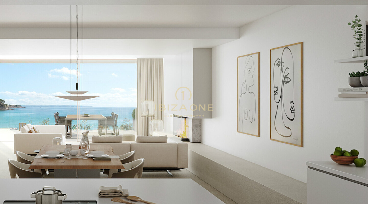 Neu gebautes modernes Luxus-Penthouse mit Meerblick und privatem Pool zu verkaufen, Mallorca - Neu gebautes modernes Luxus-Penthouse mit Meerblick und privatem Pool zu vermieten, Mallorca