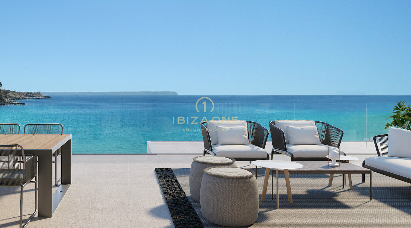 Nieuw gebouwd modern luxe penthouse met zeezicht en privézwembad te koop, Mallorca - Nieuw gebouwd modern luxe penthouse met zeezicht en privézwembad te huur, Mallorca