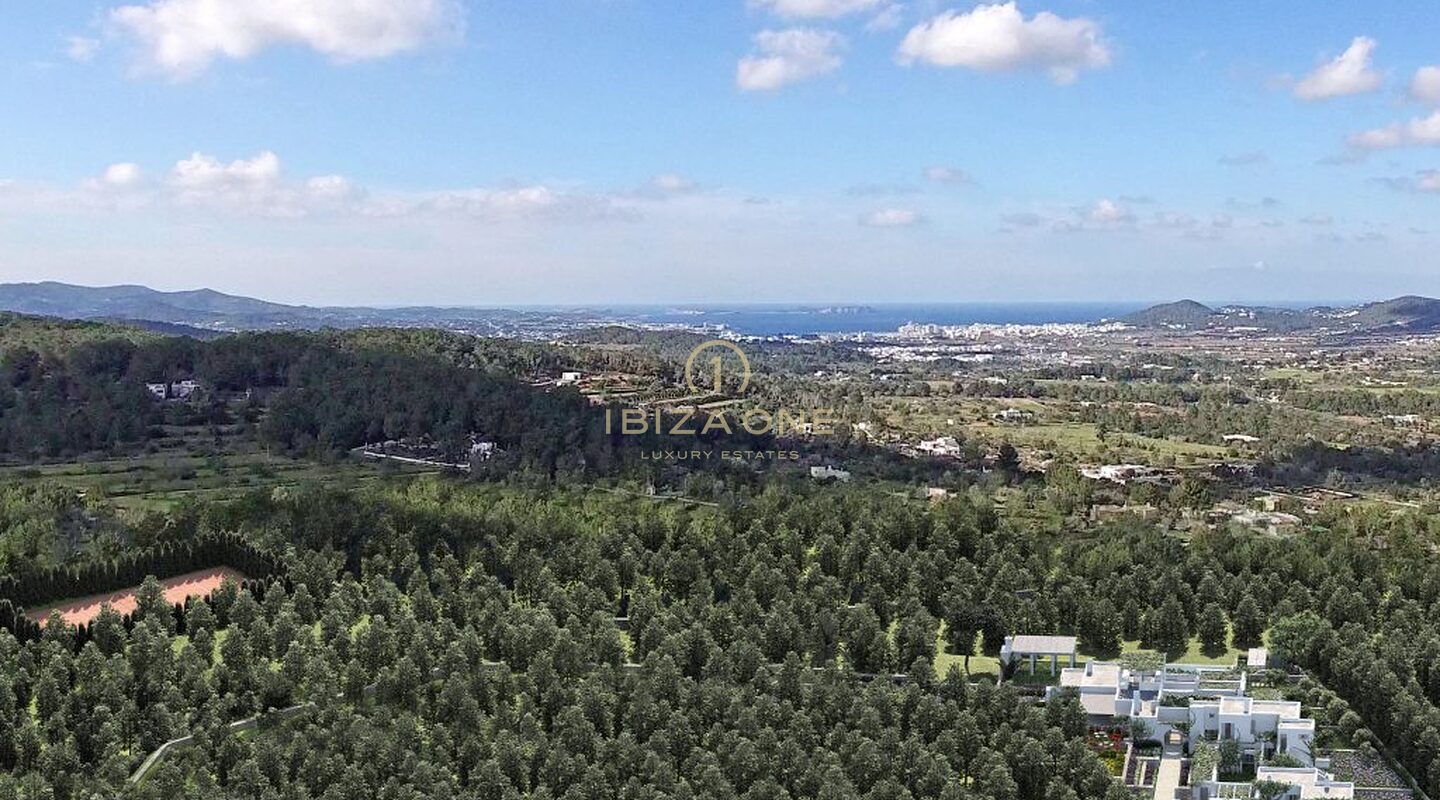 Großes Grundstück mit Baugenehmigung und Meerblick zu verkaufen, Ibiza - Großes Grundstück mit Baugenehmigung und Meerblick zu vermieten, Ibiza