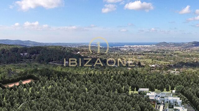 Large plot with building license and sea view for sale, Ibiza - Large plot with building license and sea view for rent, Ibiza