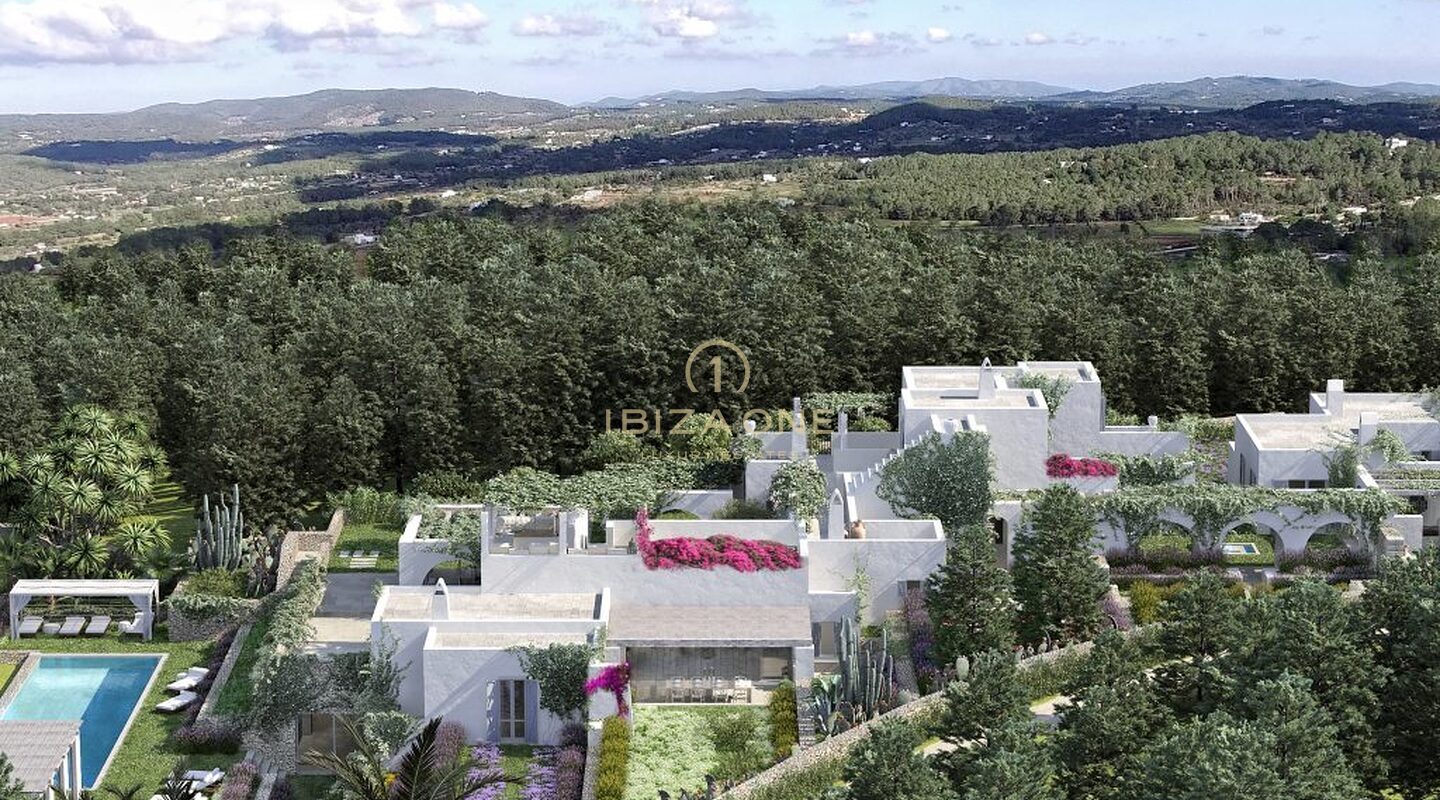 Grand terrain avec permis de construire et vue mer à vendre, Ibiza - Grand terrain avec permis de construire et vue mer à louer, Ibiza
