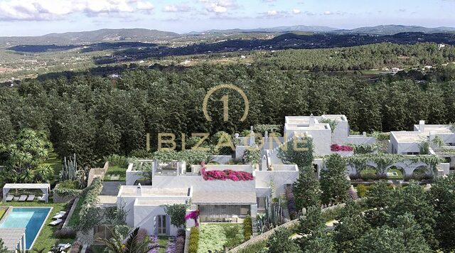 Gran parcela con licencia de obra y vistas al mar en venta, Ibiza - Gran parcela con licencia de obra y vistas al mar en alquiler, Ibiza