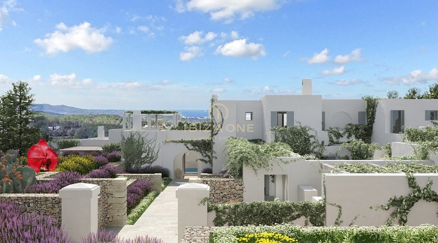 Grand terrain avec permis de construire et vue mer à vendre, Ibiza - Grand terrain avec permis de construire et vue mer à louer, Ibiza