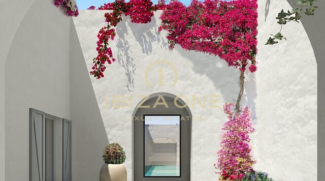 Groot perceel met bouwvergunning en zeezicht te koop, Ibiza - Groot perceel met bouwvergunning en zeezicht te huur, Ibiza