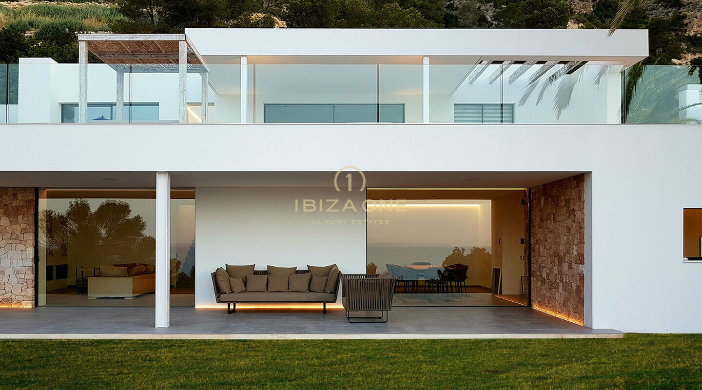 Villa en deuxième ligne de mer Ibiza à Es Cubells à vendre, Ibiza - Villa en deuxième ligne de mer Ibiza à Es Cubells à louer, Ibiza