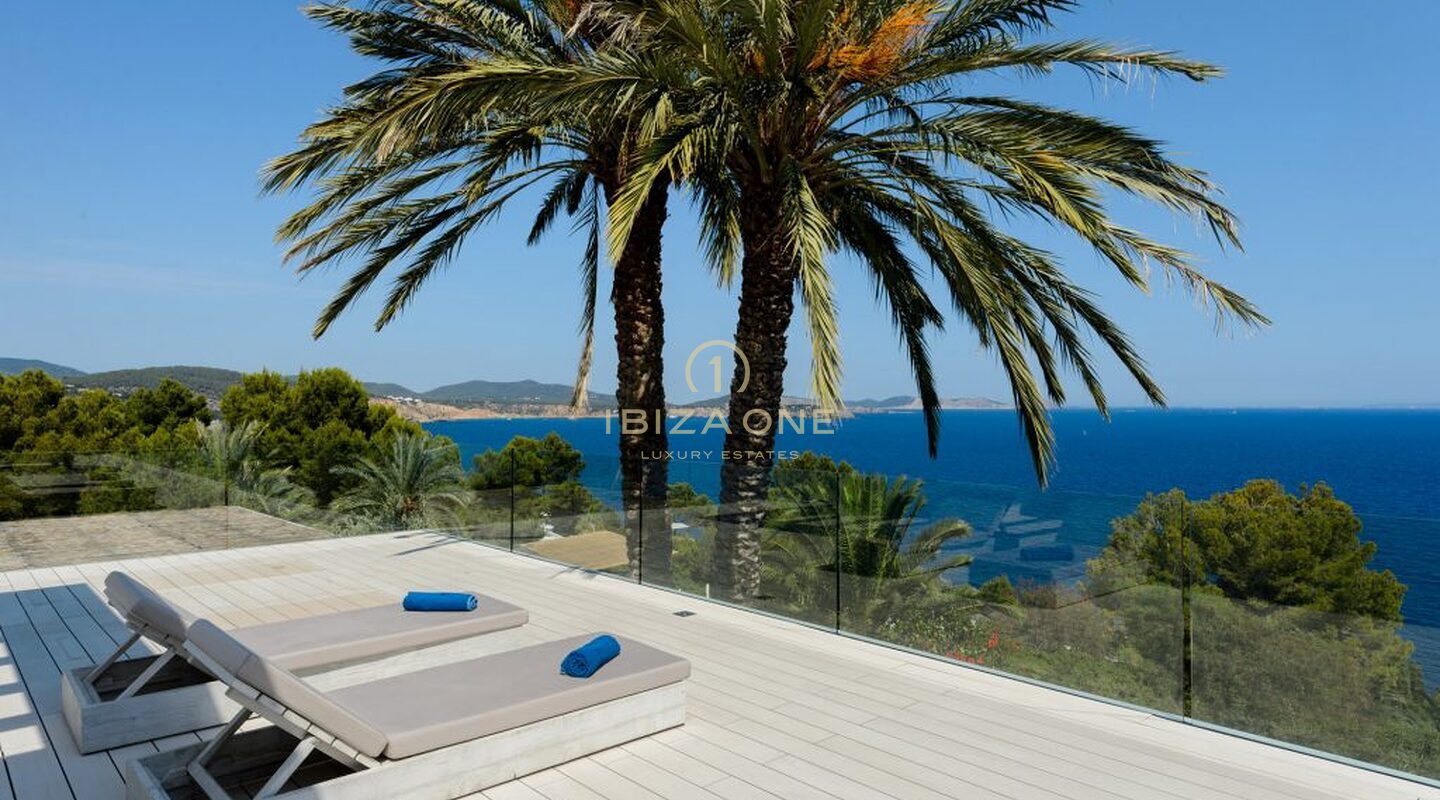 Villa en segunda línea de mar Ibiza en Es Cubells en venta, Ibiza - Villa en segunda línea de mar Ibiza en Es Cubells en alquiler, Ibiza
