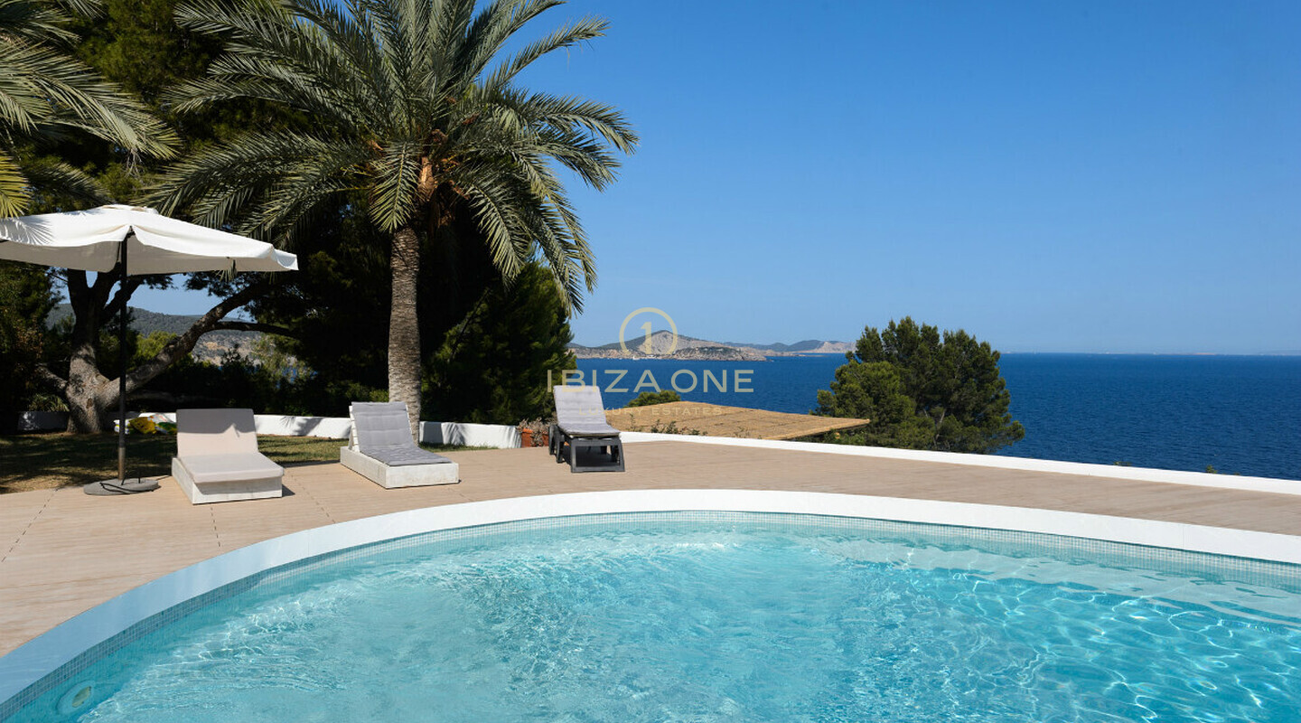 Second sea line villa Ibiza at Es Cubells for sale, Ibiza - Second sea line villa Ibiza at Es Cubells for rent, Ibiza