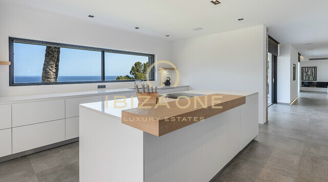 Second sea line villa Ibiza at Es Cubells for sale, Ibiza - Second sea line villa Ibiza at Es Cubells for rent, Ibiza