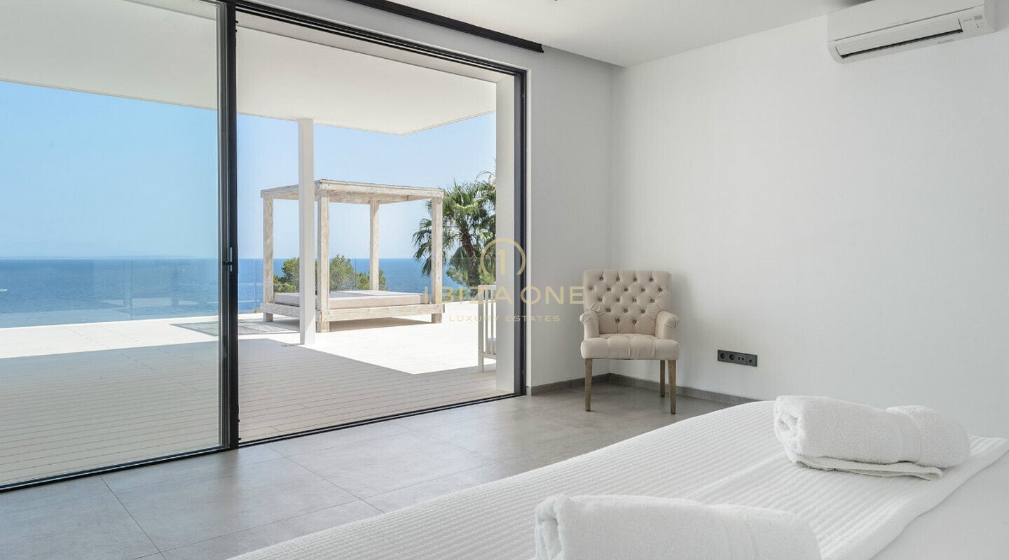 Villa en deuxième ligne de mer Ibiza à Es Cubells à vendre, Ibiza - Villa en deuxième ligne de mer Ibiza à Es Cubells à louer, Ibiza