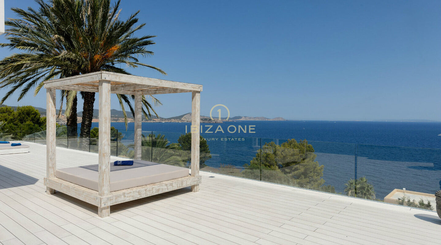Villa en segunda línea de mar Ibiza en Es Cubells en venta, Ibiza - Villa en segunda línea de mar Ibiza en Es Cubells en alquiler, Ibiza