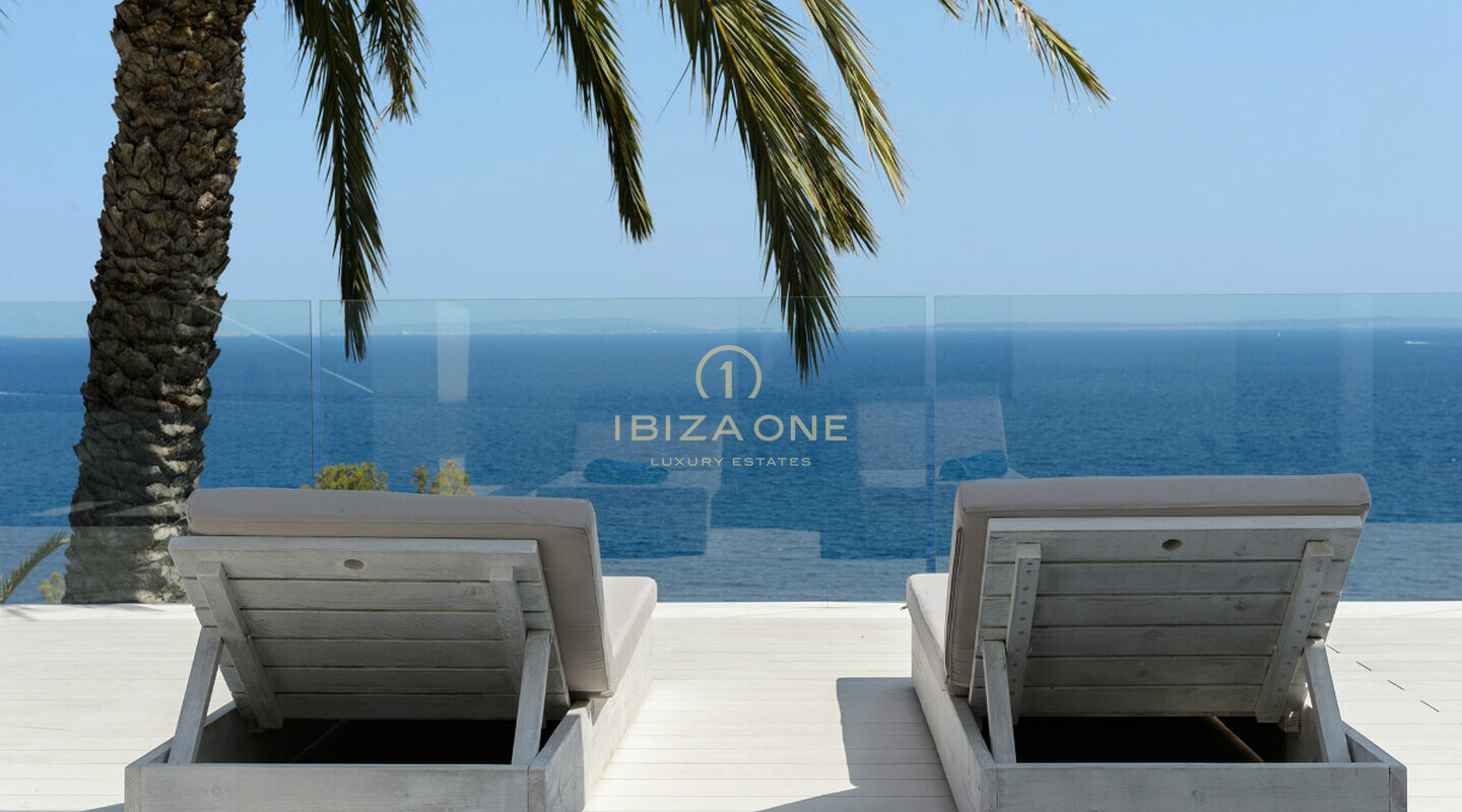Villa en deuxième ligne de mer Ibiza à Es Cubells à vendre, Ibiza - Villa en deuxième ligne de mer Ibiza à Es Cubells à louer, Ibiza