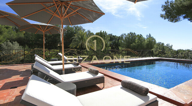 Villa de lujo Blakstad con vistas al mar y Dalt Vila en alquiler, Ibiza - Villa de lujo Blakstad con vistas al mar y Dalt Vila en venta, Ibiza