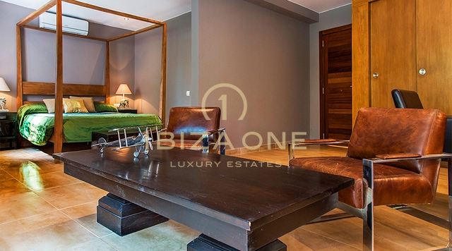Moderna villa de lujo de 6 dormitorios en alquiler en Ibiza, Roca Llisa, Ibiza
