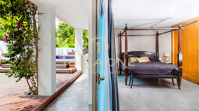 Moderne luxe villa met 6 slaapkamers te huur in Roca Llisa, Ibiza