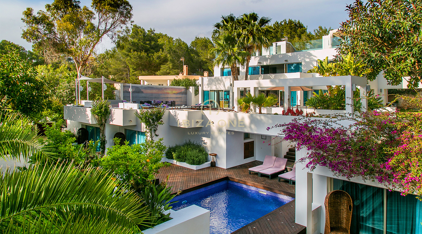 Moderne luxe villa met 6 slaapkamers te huur in Roca Llisa, Ibiza