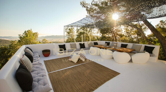 Luxusvilla auf Ibiza in Can Furnet mit atemberaubendem Blick auf das Meer, Ibiza-Stadt und Formentera zu verkaufen, Ibiza - Luxusvilla auf Ibiza in Can Furnet mit atemberaubendem Blick auf das Meer, Ibiza-Stadt und Formentera zu vermieten, Ibiza