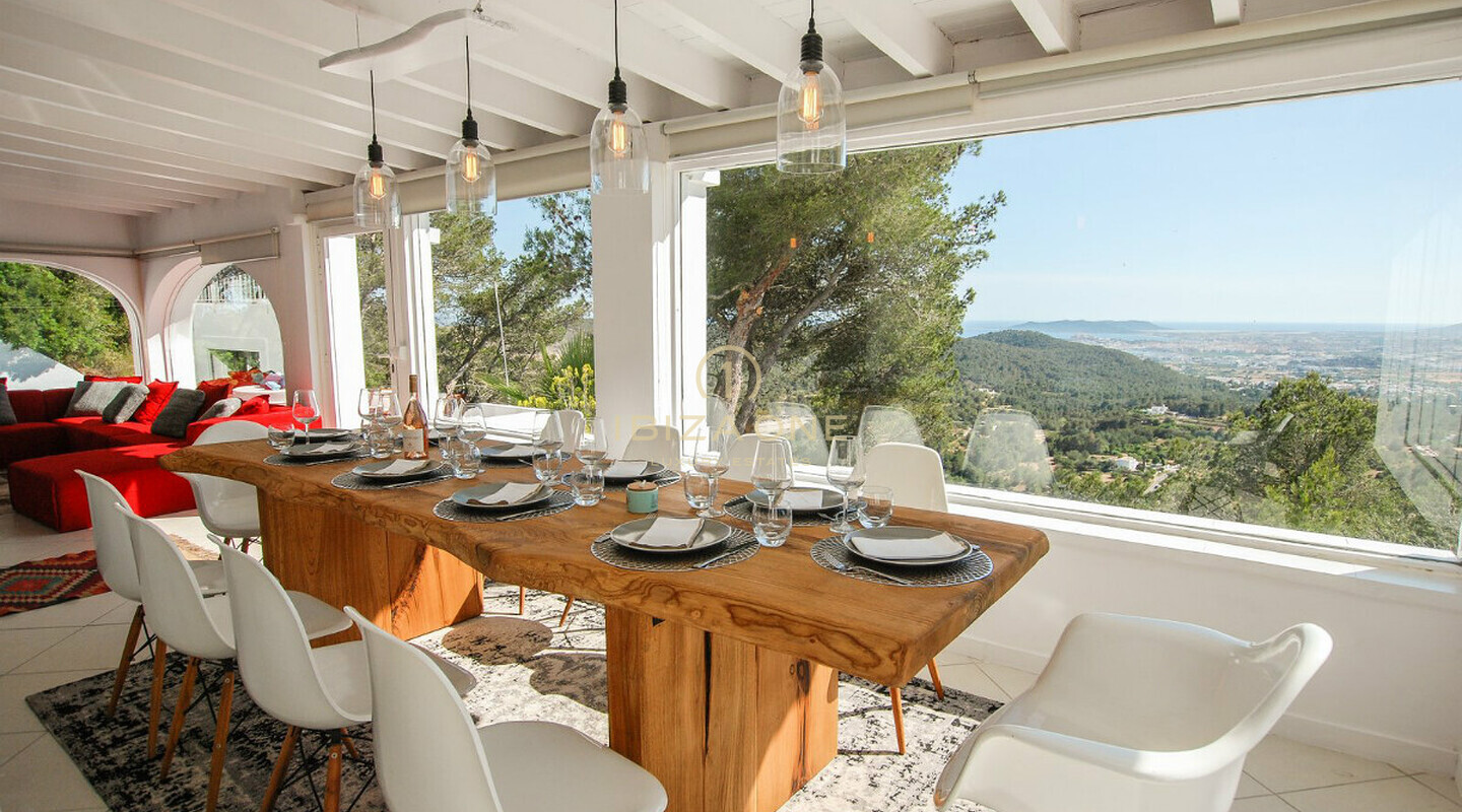Luxe villa op Ibiza in Can Furnet met adembenemend uitzicht op zee, Ibiza-stad en Formentera te koop, Ibiza - Luxe villa op Ibiza in Can Furnet met adembenemend uitzicht op zee, Ibiza-stad en Formentera te huur, Ibiza