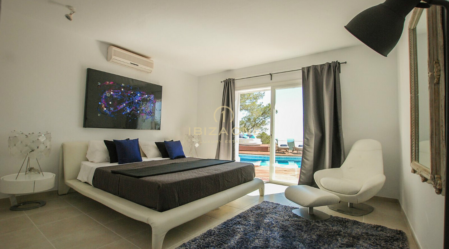 Luxusvilla auf Ibiza in Can Furnet mit atemberaubendem Blick auf das Meer, Ibiza-Stadt und Formentera zu verkaufen, Ibiza - Luxusvilla auf Ibiza in Can Furnet mit atemberaubendem Blick auf das Meer, Ibiza-Stadt und Formentera zu vermieten, Ibiza